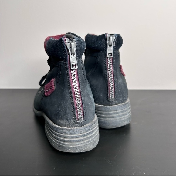 Rockport Cobb Hill Brunswick Alpine Leather Lace Up  Bootie Black Size 6.5 - Picture 6 of 9